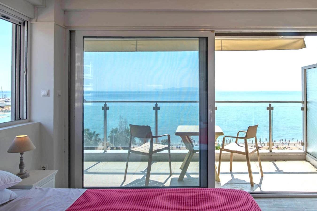 Breathtaking Seaview Studio In Athenian Riviera Exterior foto