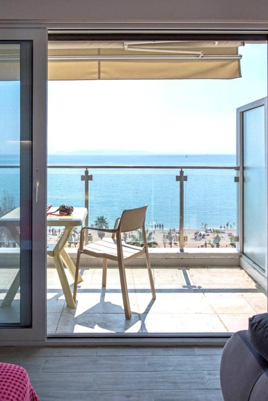 Breathtaking Seaview Studio In Athenian Riviera Exterior foto