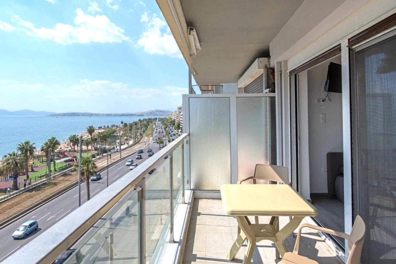 Breathtaking Seaview Studio In Athenian Riviera Exterior foto